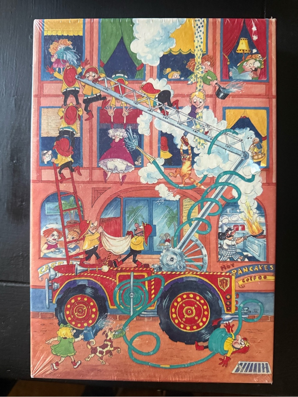 Firemen Friends 54 Piece Jigsaw Puzzle – Vintage Australian Kids Puzzle – Sealed